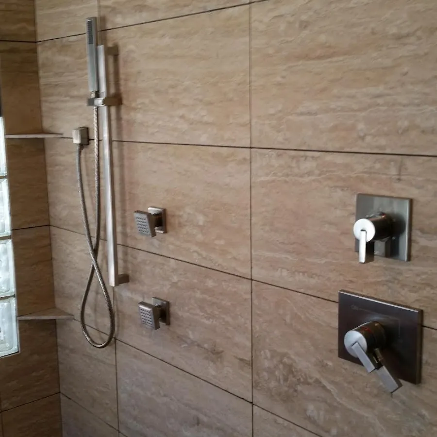 Shower fixture installation for Water Heater Replacement in Flat Rock
